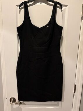 MICHAEL Michael Kors Black Sleeveless Bodycon Mini Dress